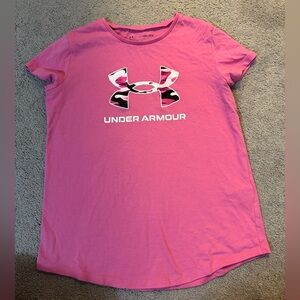 Under Armour Vibrant Pink Tee